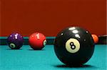 An image of some billiard balls