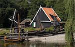 Old Dutch fishing village