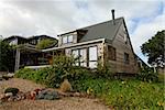 House and garden, Waiheke Island, New Zealand