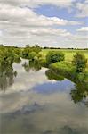 river avon stratford-upon-avon warwickshire england uk