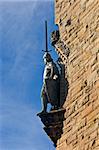 A William Wallace Monument statue, Stirling, Scotland
