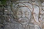 Stone relief carving at Pura Maduwa Karang