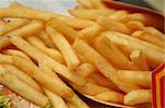 Beautiful, golden french fries oozing out!