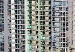 Downtown luxury apartments in the afternoon sunlight.