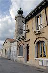 lighthouse in a street near the mediteranean sea at Grau du Roy