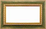 Frame for painting, on a white background.