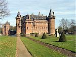 Castle Haarzuilen. Zuidlen, Holland