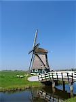 Windmill in a Dutch landscape