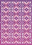 vector file of floral textile pattern design