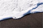 Waves lapping Haumoana Beach, Hawke's Bay, New Zealand