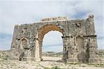 Ruins in city Volubilis, part of UNESCO heritage, Morocco, Africa