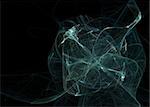 glowing galactic fractal illustration background image