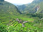 Batad rice terraces village in Ifugao province, Philippines.