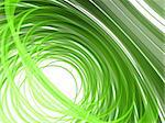 3d rendered illustration of an abstract green background