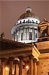 The dome of Isakievskij Cathedral. St. Petersburg. Russia