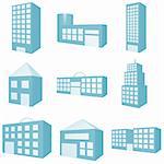 Real Estate Buildings Property Set Series
