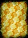 chessboard style vintage background with dark edges