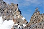 Station Jungfraujoch at Eiger Glacier, Swiss Alps