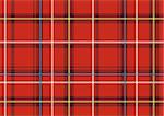 Vector illustration of   The Scottish plaid. Textured   tartan background. Seamless pattern.