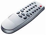 TV Remote control on white background