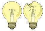 Light bulb in two versions