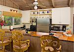 Tropical Kitchen Interior