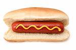 Hot Dog isolated on white