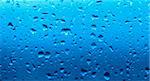 a picture of water drops on window