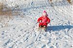 child and Sledges