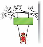 Metal signboard for children establishment for your text