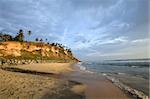 Varkala beach in the state Kerala in India