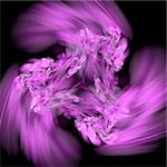 Abstract background. Purple - gray palette. Raster fractal graphics.
