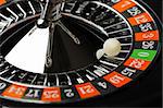 Roulette. Gambling in game establishments of a casino