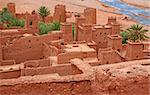 view from a traditional Moroccan Kasbah