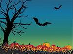 illustration, halloween background series5, design14