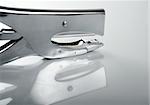 Professional stapler, silver chrome reflex