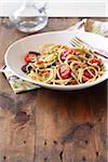 Linguine with Tomatoes and Olives