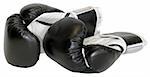 Boxing gloves isolated with clipping path
