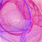 Abstract elegance background. Blue - purple palette. Raster fractal graphics.