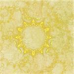 Abstract elegance background. Yellow palette. Raster fractal graphics.