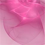 Abstract elegance background. Pink - white palette. Raster fractal graphics.