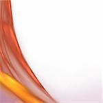Abstract elegance background. Orange - white palette. Raster fractal graphics.