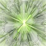 Abstract elegance background. Green - gray palette. Raster fractal graphics.