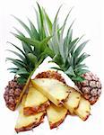 Pineapple; objects on white background