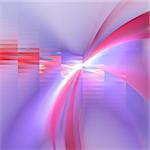 Abstract elegance background. Purple - blue palette. Raster fractal graphics.