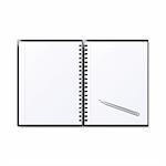 Illustration of a notepad. Available in jpeg and eps8 format.
