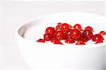 breakfast yogurt bowl and red currant