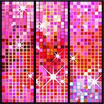disco banners, colorful, shiny party background
