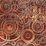 An Old Rusty Metal Background