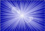 Abstract background showing rays of light in blue. Available in jpeg and eps8 formats.